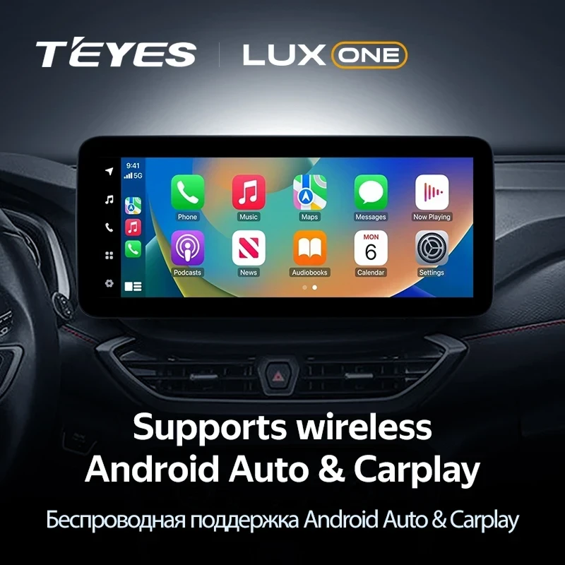 Штатная магнитола Teyes LUX ONE 4/64 Chevrolet Orlando 2 (2018-2023) Тип-B