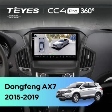 Штатная магнитола Teyes CC4 Pro 360 12/256 Dongfeng AX7 (2015-2019) F1