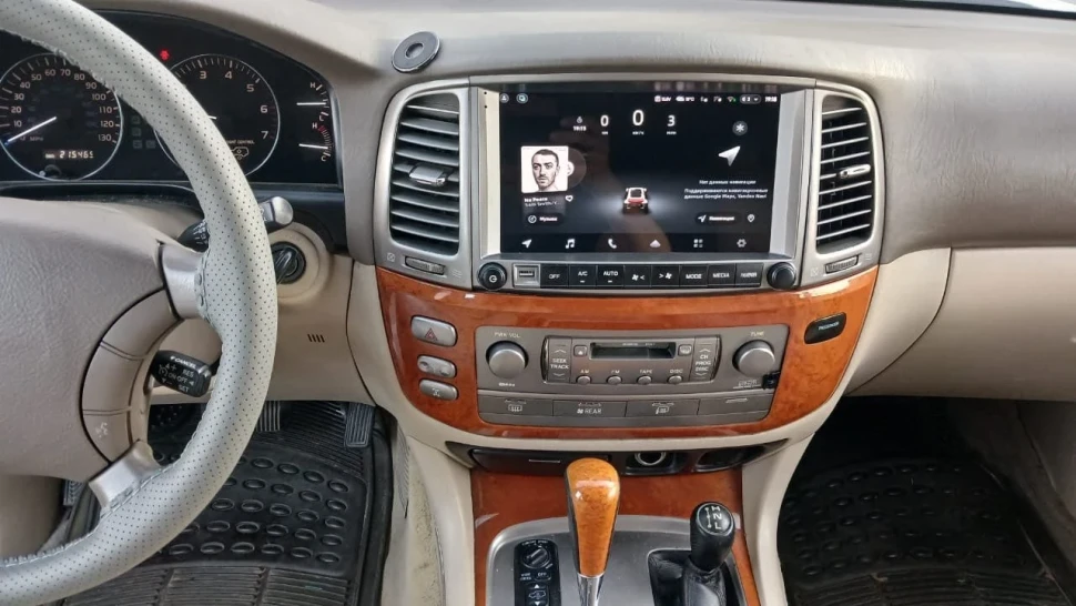 Штатная магнитола Teyes CC3L 4/32 Toyota Land Cruiser 100 (2002-2007) F2 Тип-C