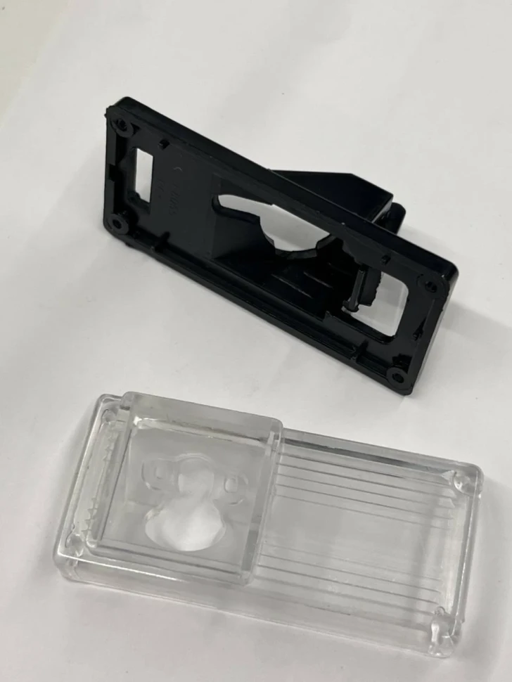 Адаптер под заднюю камеру в подсветку номера Toyota Prado 120, Land Cruiser 2002+(запаска под полом)