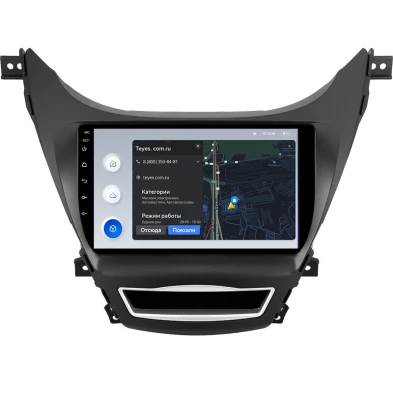Штатная магнитола Teyes X1 4G 2/32 Hyundai Elantra 5 JK GD MD UD (2010-2016) F1