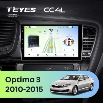 Штатная магнитола Teyes CC4L 6/64 Kia Optima 3 TF (2010-2015) F2