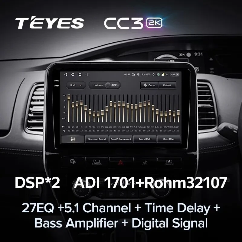 Штатная магнитола Teyes CC3 2K 360 6/128 Nissan Serena 5 V C27 (2016-2021) F1 Правый руль