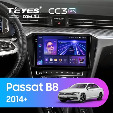 Штатная магнитола Teyes CC3 2K 4/64 Volkswagen Passat B8 2014+