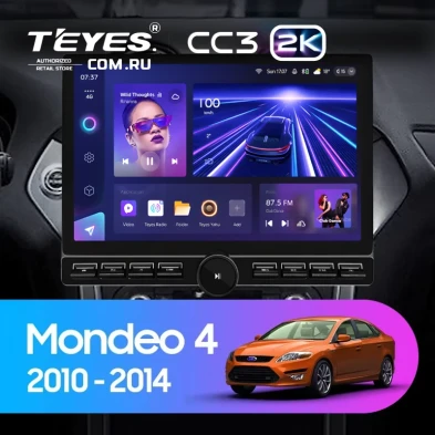 Штатная магнитола Teyes CC3 2K 6/128 Ford Mondeo 4 (2011-2014) (13" с кнопками)