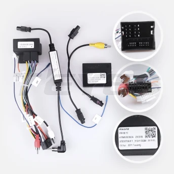 Проводка питания TEYES для Volkswagen Touareg FL NF A (2010-2018) [VW09.10] + Canbus для подключения Android ГУ