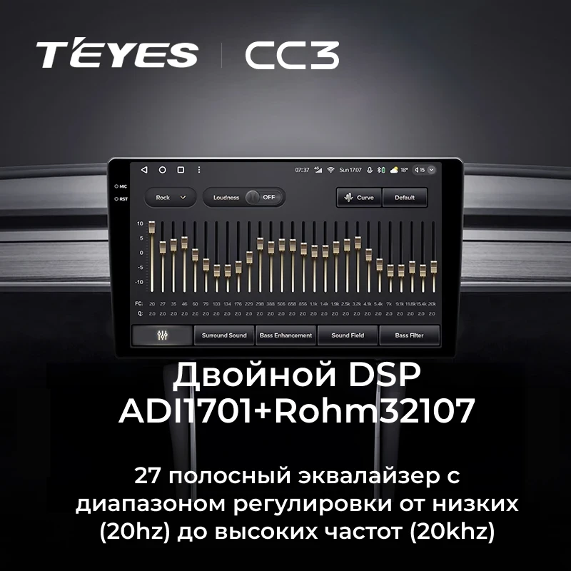Штатная магнитола Teyes CC3 4/32 Citroen C3-XR (2019-2020) F1