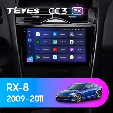 Штатная магнитола Teyes CC3 2K 4/64 Mazda RX-8 SE (2009-2011)