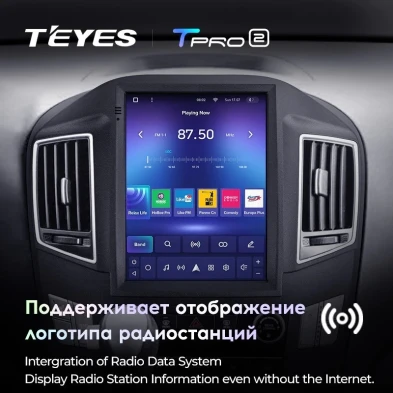 Штатная магнитола Tesla style Teyes TPRO 2 4/64 Hyundai H1 TQ (2015-2021)
