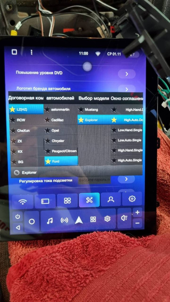 Штатная магнитола Tesla style Teyes TPRO 2 3/32 Ford Explorer 5 (2011-2019)