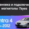 Штатная магнитола Teyes CC3L WiFi 2/32 Hyundai Elantra 4 HD (2006-2012)