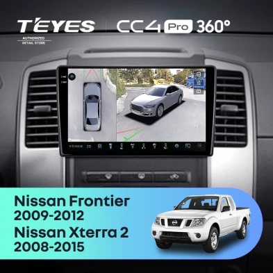 Штатная магнитола Teyes CC4 Pro 360 8/128 Nissan Xterra 2 N50 (2008-2015)
