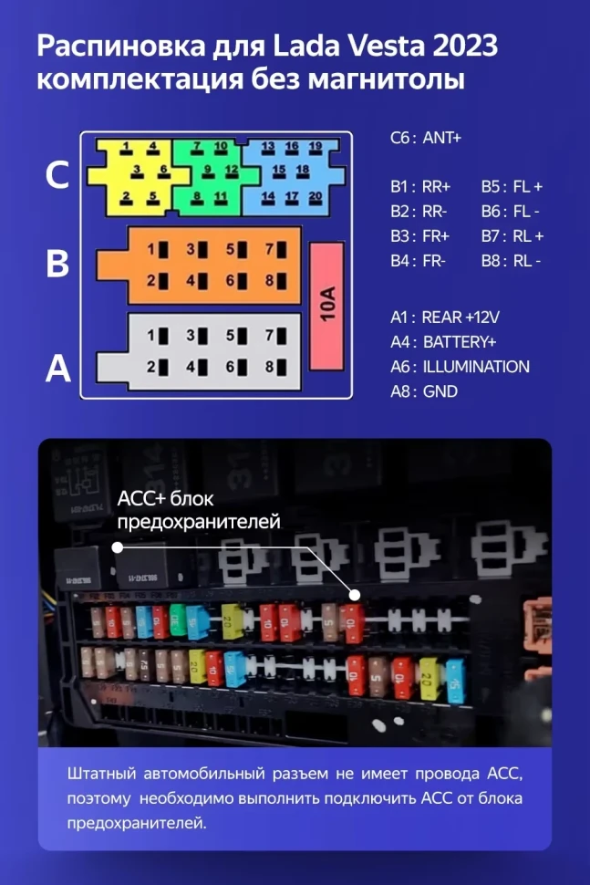 Штатная магнитола Teyes CC3 2K 6/128 Lada Vesta (2023-2026) F2 Тип-A (13")