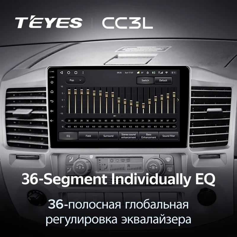 Штатная магнитола Teyes CC3L 4/64 для GAZ Газель Бизнес (2010-2022) F3