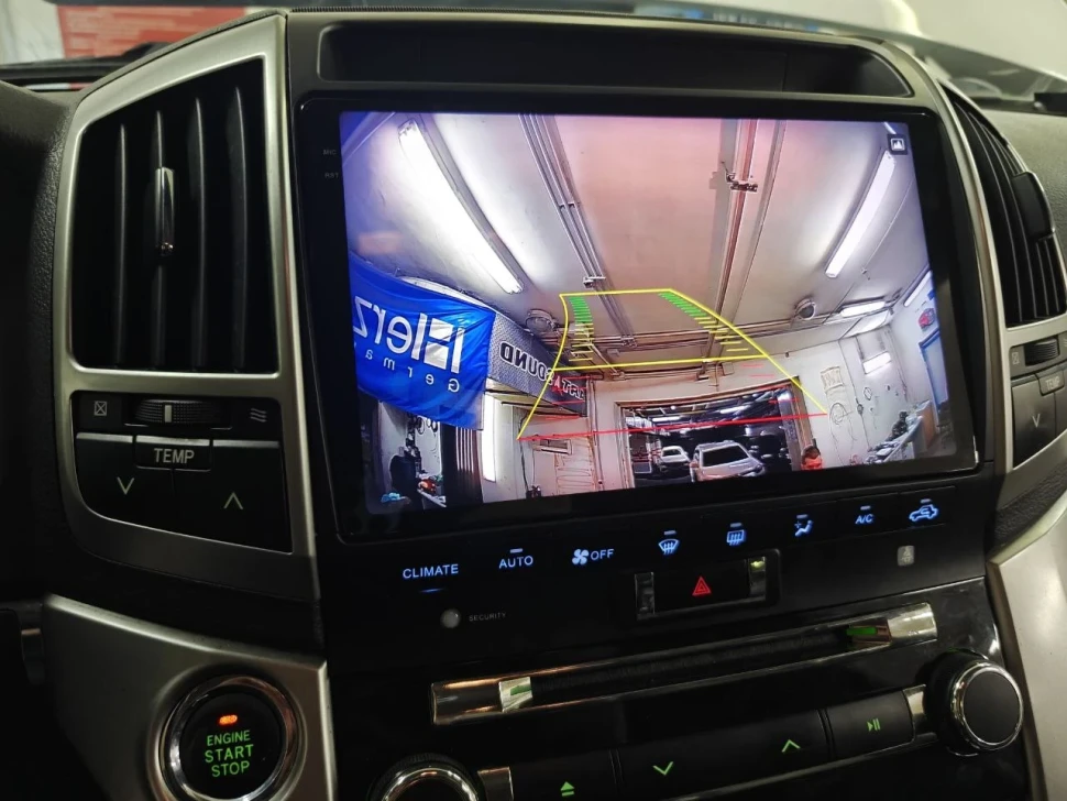 Переходная рамка Toyota Land Cruiser 200 (2007-2015) F3 Тип-B (10")