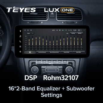 Штатная магнитола Teyes LUX ONE 6/128 Volkswagen Bora (2008-2012)