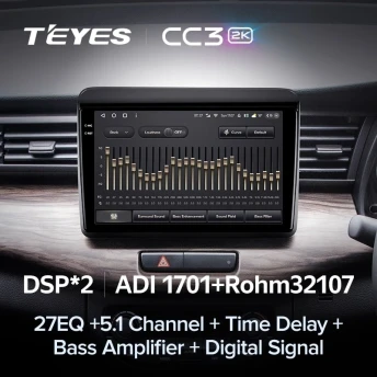 Штатная магнитола Teyes CC3 2K 4/64 Suzuki Ertiga (2018-2020)