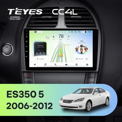 Штатная магнитола Teyes CC4L 6/64 Lexus ES350 5 XV40 (2006-2012) Тип-AB
