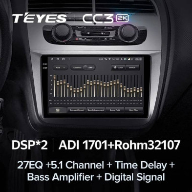 Штатная магнитола Teyes CC3 2K 4/32 Volkswagen Passat 7 B7 (2010-2015)