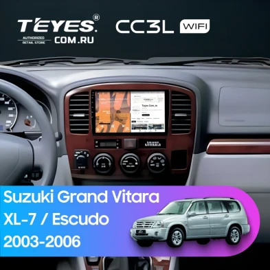 Штатная магнитола Teyes CC3L WiFi 2/32 Suzuki Escudo (2003-2006)
