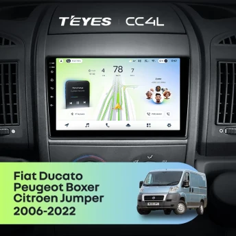 Штатная магнитола Teyes CC4L 6/64 Fiat Ducato 3 (2006-2022)