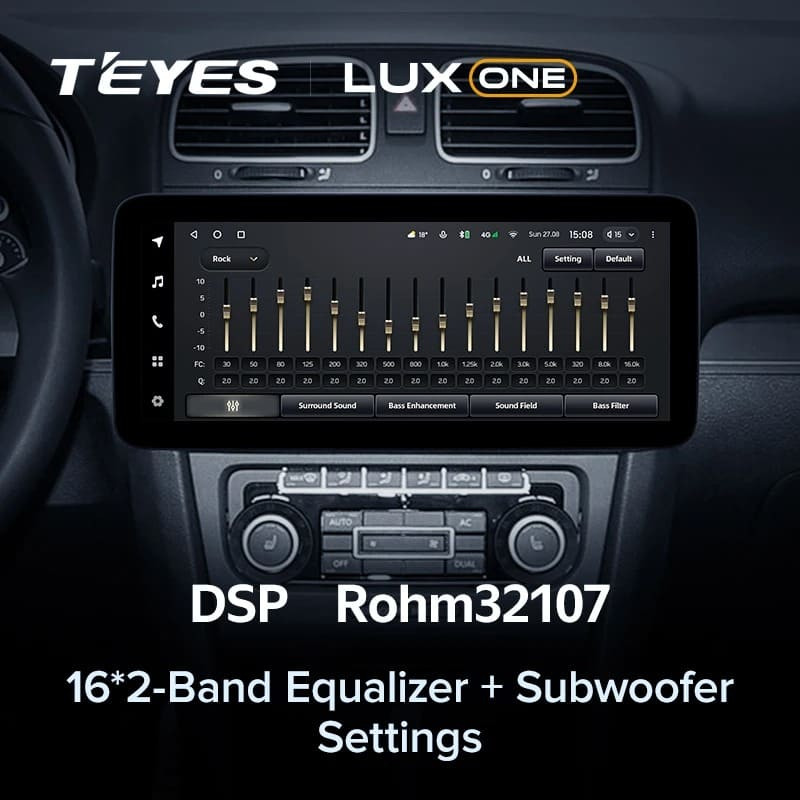 Штатная магнитола Teyes LUX ONE 6/128 Volkswagen Touran (2003-2015)