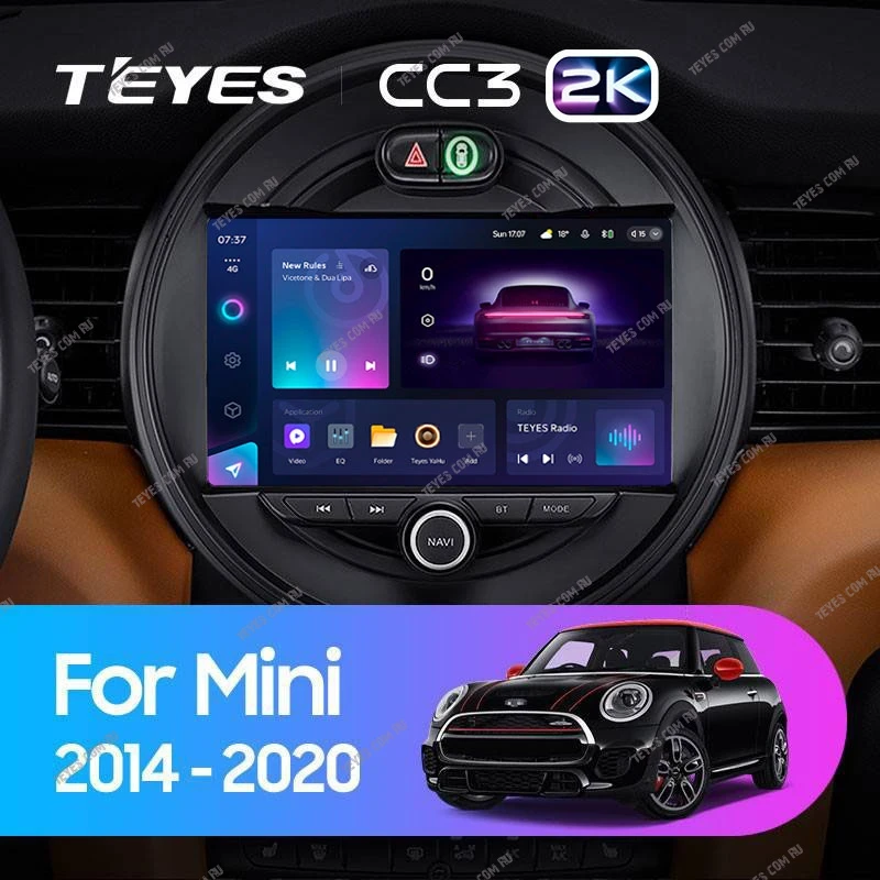 Штатная магнитола Teyes CC3 2K 4/64 Mini Cooper (2014-2020)