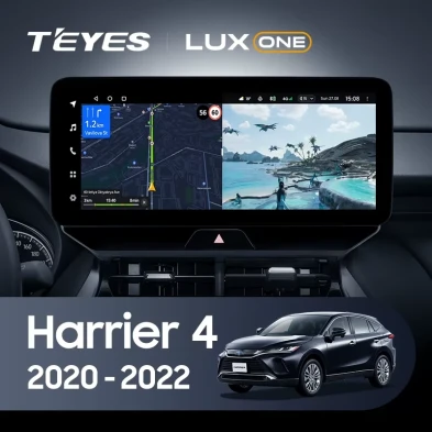 Штатная магнитола Teyes LUX ONE 6/128 Toyota Harrier 4 XU80 (2020-2022)