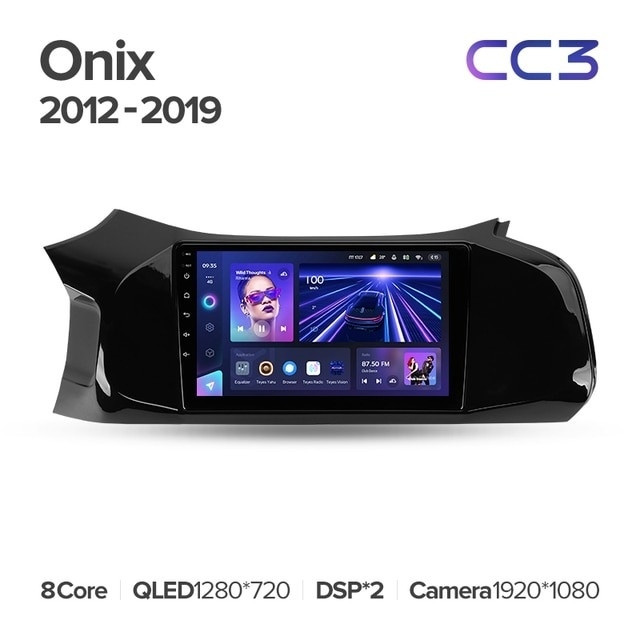 Штатная магнитола Teyes CC3 4/32 Chevrolet Onix (2012-2019)