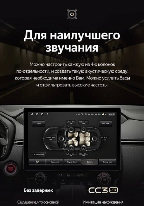 Штатная магнитола Teyes CC3 2K 4/64 Mercedes-Benz GL-Class (2005-2009) F1 (11")