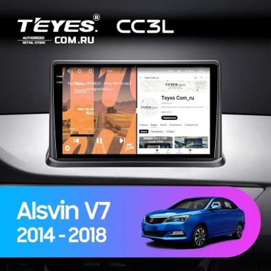 Штатная магнитола Teyes CC3L 4/32 Changan Alsvin V7 (2014-2018)