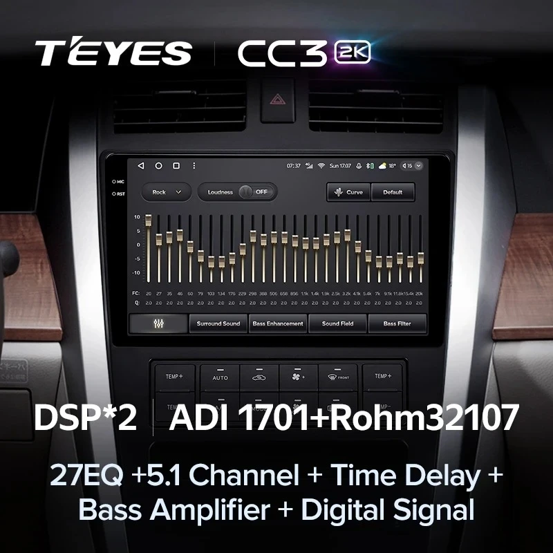 Штатная магнитола Teyes CC3 2K 4/32 Nissan Teana J31 (2003-2008) F2
