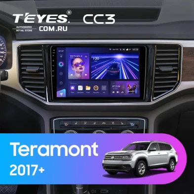 Штатная магнитола Teyes CC3 4/32 Volkswagen Teramont 2017+