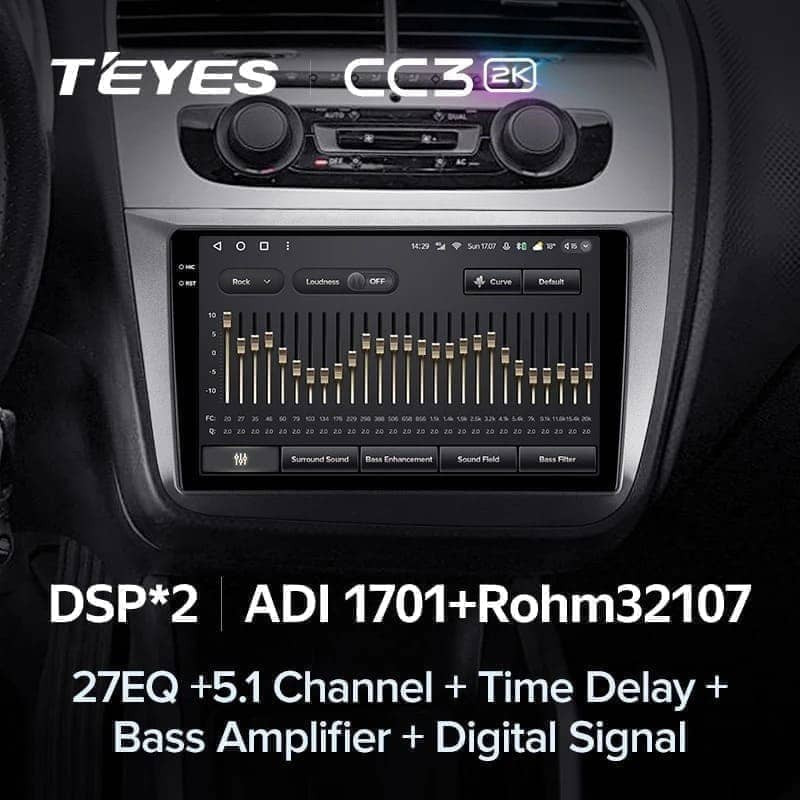 Штатная магнитола Teyes CC3 2K 4/32 Volkswagen Passat B6 (2005-2010)