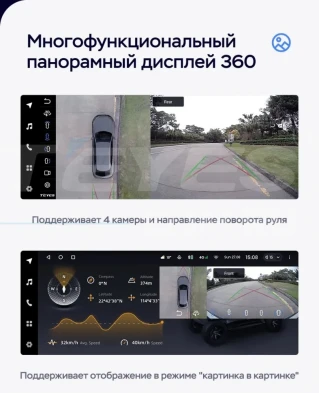 Штатная магнитола Teyes LUX ONE 360 6/128 Peugeot 4008 (2016-2023)