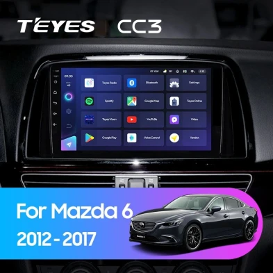Штатная магнитола Teyes CC3 4/32 Mazda 6 GL GJ (2012-2017) Тип-A