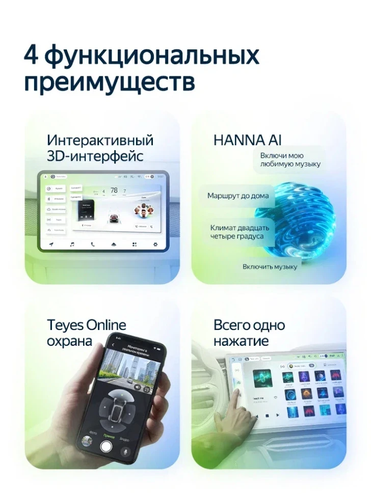 Штатная магнитола Teyes CC4L 4/64 Hyundai i20 2 GB (2014-2018)