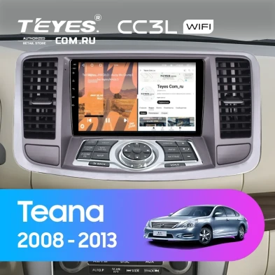 Штатная магнитола Teyes CC3L WiFi 2/32 Nissan Teana 2 J32 (2008-2013) F2 Тип-B