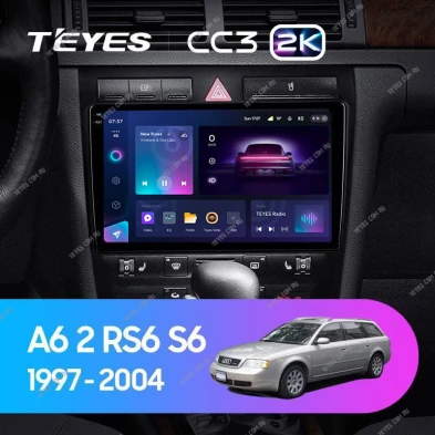 Штатная магнитола Teyes CC3 2K 6/128 Audi RS6 1 (2002-2006)