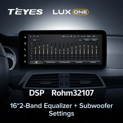 Штатная магнитола Teyes LUX ONE 6/128 Mercedes-Benz C-Class W204 C204 S204 (NTG 4.0) (2011-2015) Universal