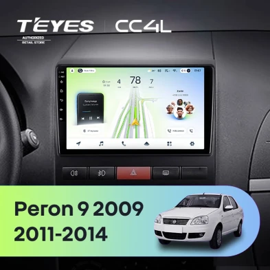 Штатная магнитола Teyes CC4L 6/64 Fiat Peron 9 2009 Idea (2011-2014)