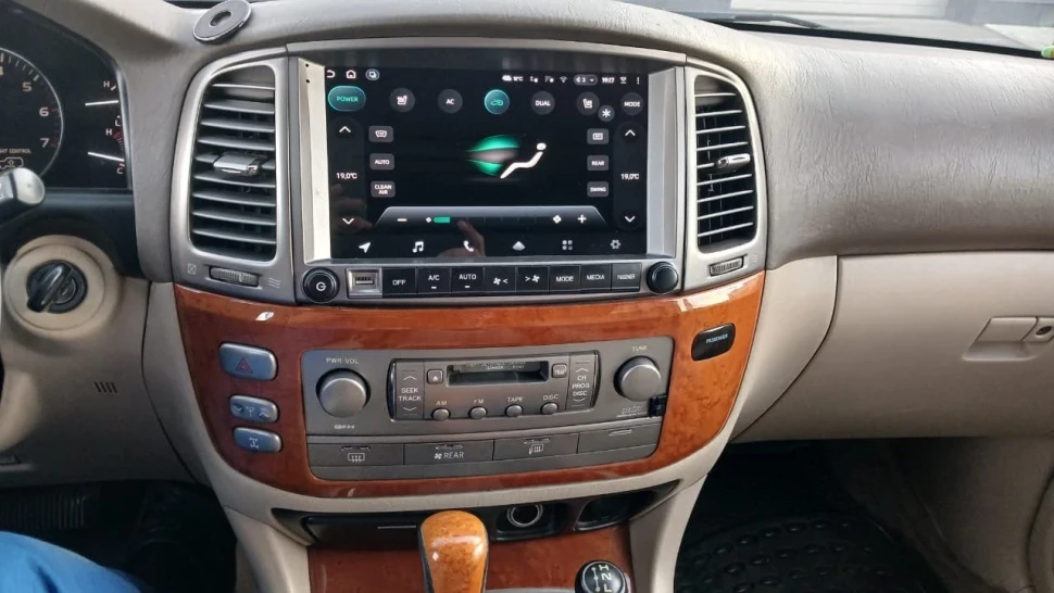 Штатная магнитола Teyes CC3 2K 4/64 Lexus LX470 (2002-2007) F2 Тип-C