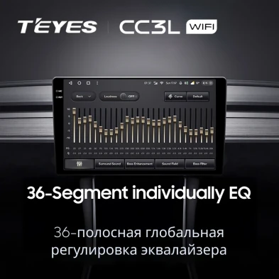 Штатная магнитола Teyes CC3L WiFi 2/32 Lada 2113 (2001-2014) F1