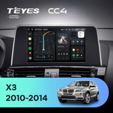 Штатная магнитола Teyes CC4 8/128 BMW X3 F25 CIC (2010-2014)