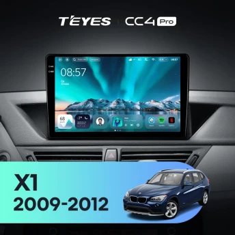 Штатная магнитола Teyes CC4 Pro 8/128 BMW X1 E84 (2009-2012)