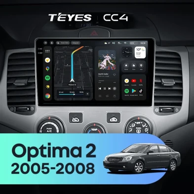 Штатная магнитола Teyes CC4 6/64 Kia Optima 2 MG (2005-2008)