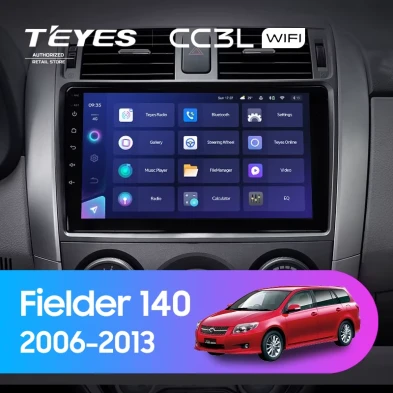 Штатная магнитола Teyes CC3L WiFi 2/32 Toyota Corolla Fielder 140 (2006-2013) Тип-B
