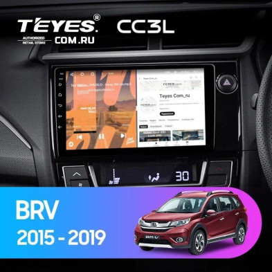 Штатная магнитола Teyes CC3L 4/32 Honda BRV (2015-2019) Правый руль