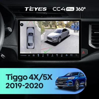 Штатная магнитола Teyes CC4 Pro 360 8/128 Chery Tiggo 4X 5X (2019-2020) (11")
