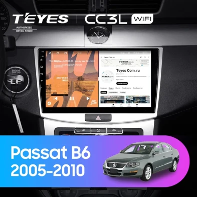 Штатная магнитола Teyes CC3L WiFi 2/32 Volkswagen Passat B6 (2005-2010)